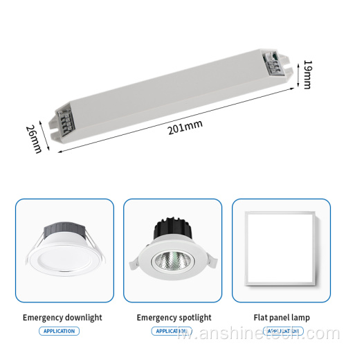 כוח גיבוי לשעת חירום למערכות תאורה